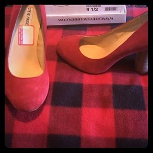 Red Steve Madden High Heels